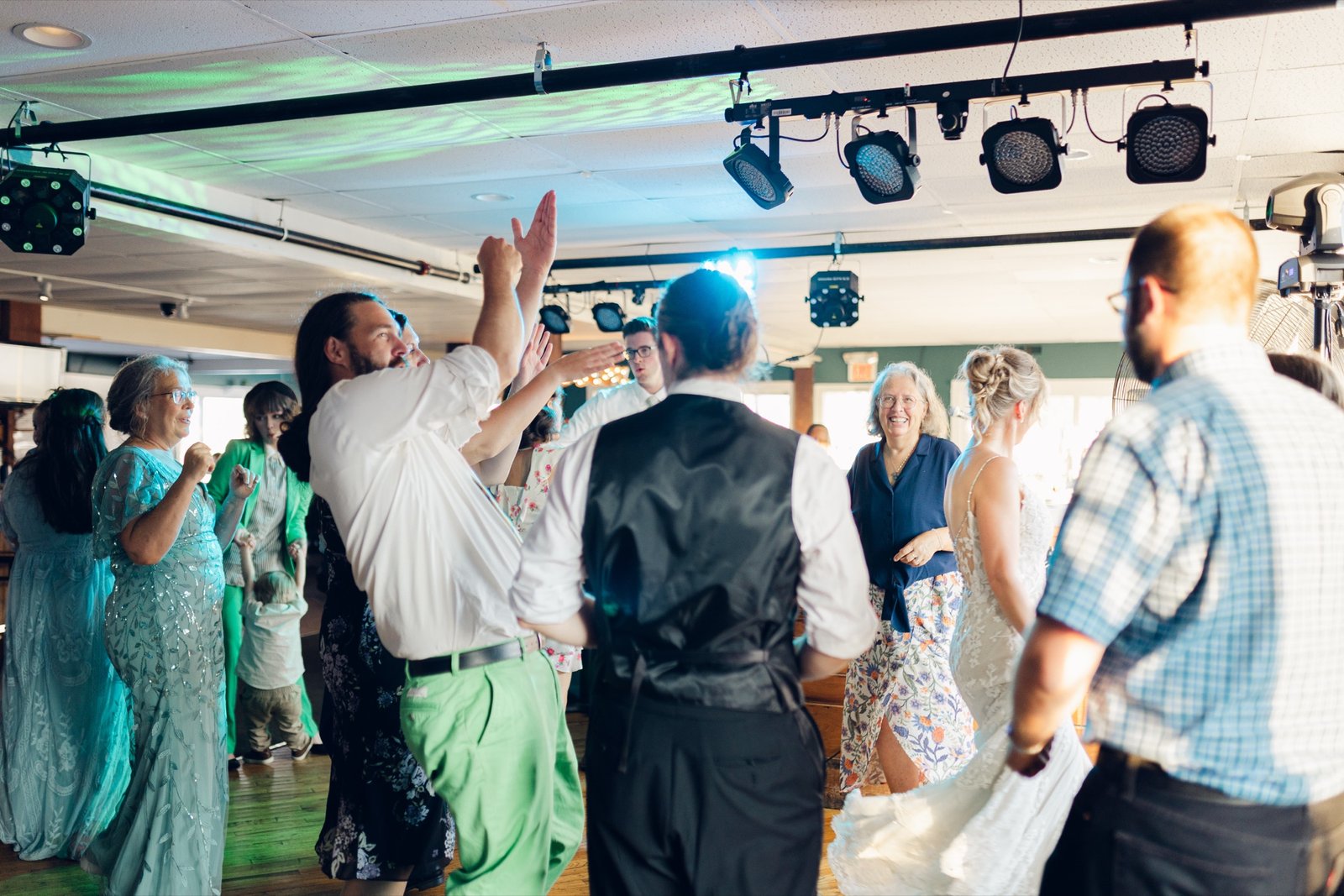Private event dancing