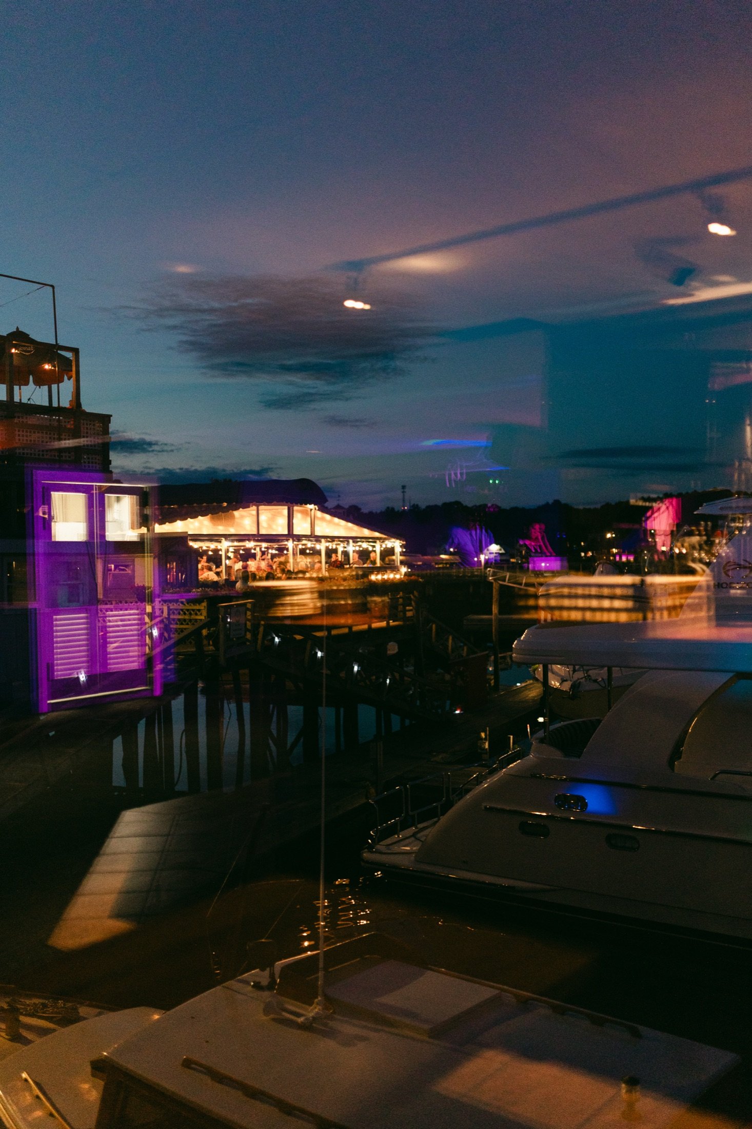 Waterfront night event